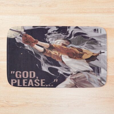 Disco Elysium Kim Kitsuragi God Please Bath Mat