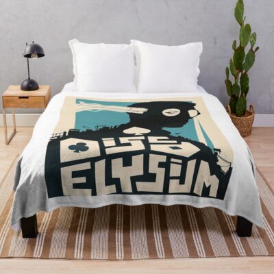 Disco Elysium Funny Love You Throw Blanket