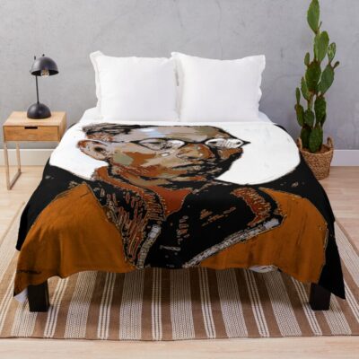 Disco Elysium Good Looking If You Wear It Quote Throw Blanket