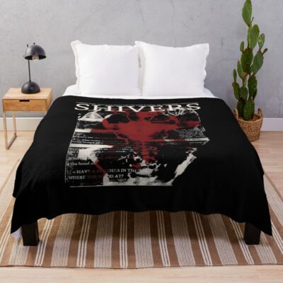 Disco Elysium Haunting Shivers Skill Throw Blanket