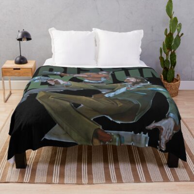 Disco Elysium Funny Gameplay Gift Throw Blanket