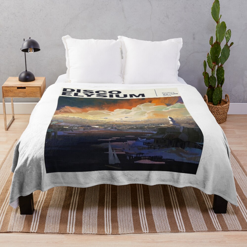 Disco Elysium Fan Favorite Gift Throw Blanket