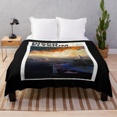 Disco Elysium Essential Logo Throw Blanket