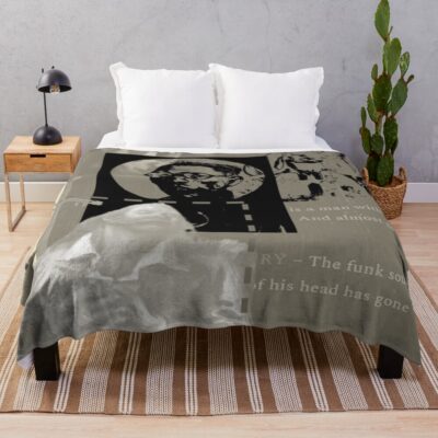Disco Elysium Brutalism Throw Blanket