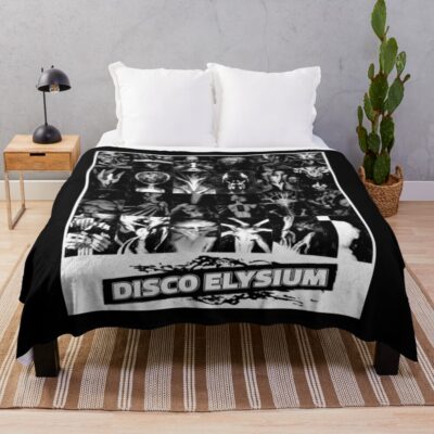 Disco Elysium Skill Chart Throw Blanket
