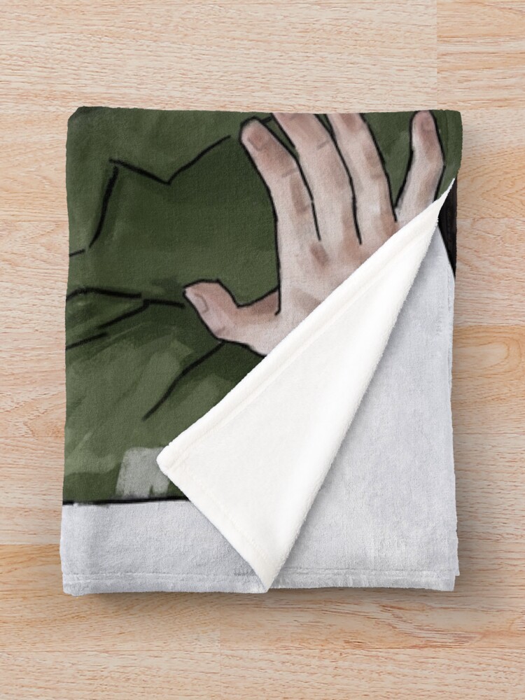 Disco Elysium Good Morning Detective Throw Blanket - Image 2