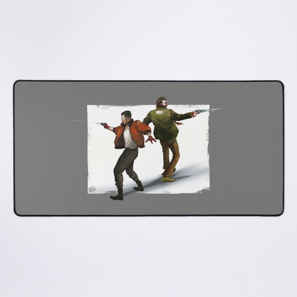 Detective Shuffle Disco Elysium Mouse Pad