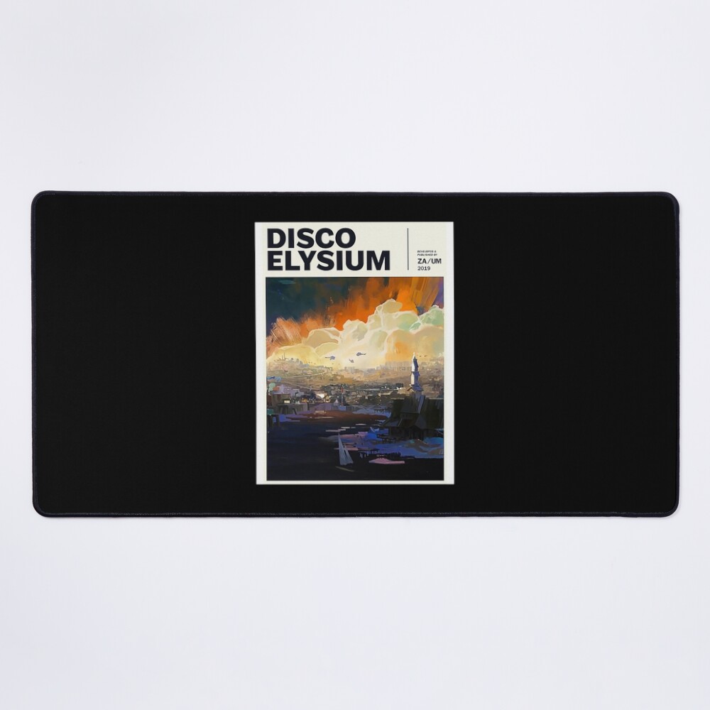 Essential Disco Elysium Logo Mouse Pad