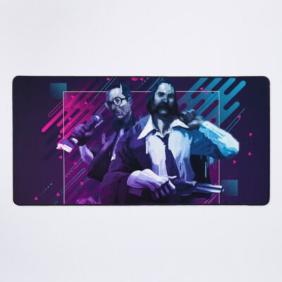 Modern Harry And Kim Disco Elysium Mouse Pad