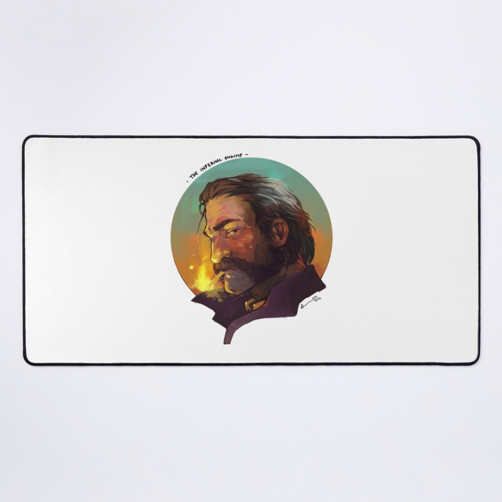 Cool Disco Elysium Gamer Gift Mouse Pad