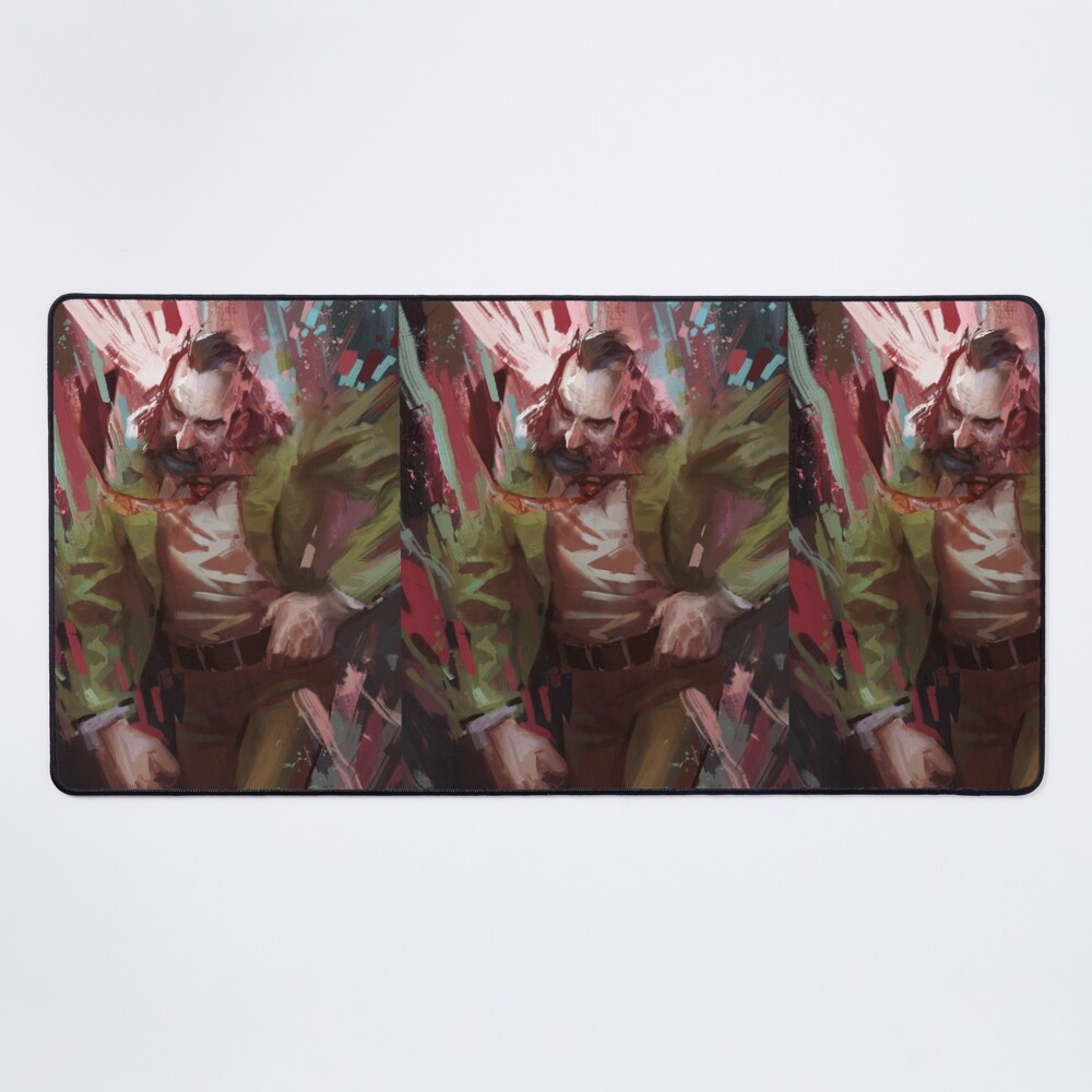 Iconic Disco Elysium Video Game Poster Mouse Pad