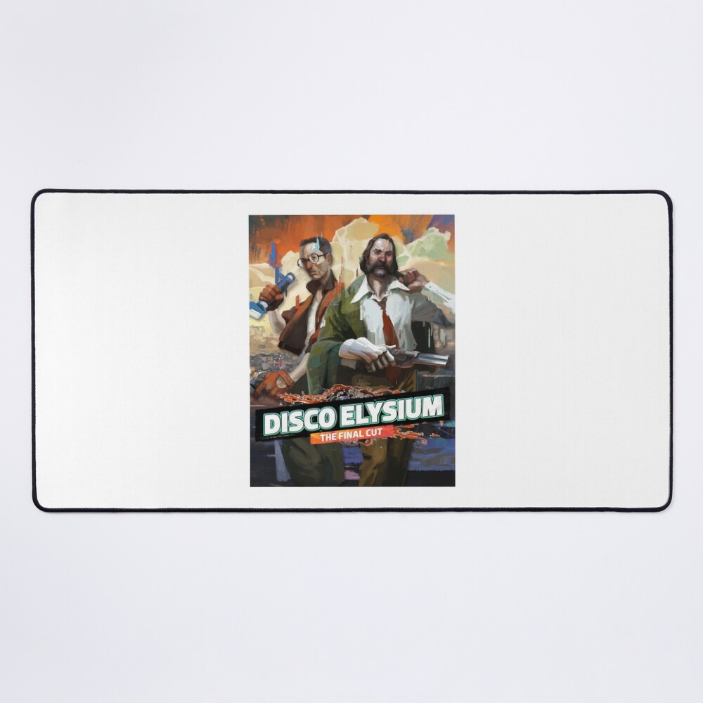 Funny Disco Elysium Music Fan Gift Mouse Pad