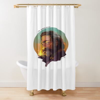 Disco Elysium Cool Gamer Gift Shower Curtain
