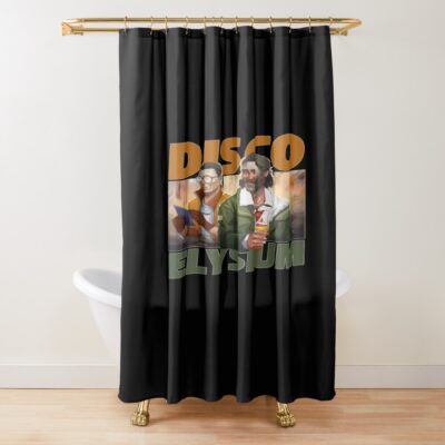 Disco Elysium Susah Untuk Lupa Dulu Quote Shower Curtain