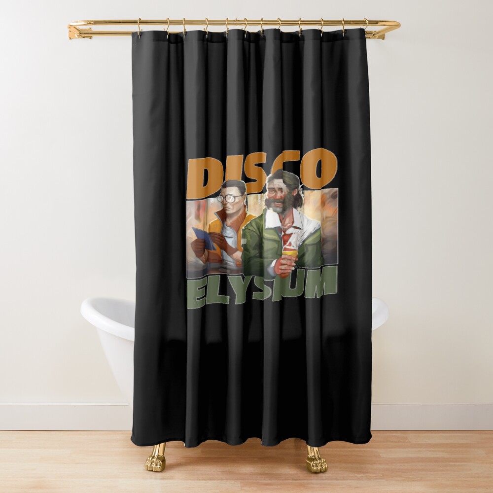 Disco Elysium Susah Untuk Lupa Dulu Quote Shower Curtain