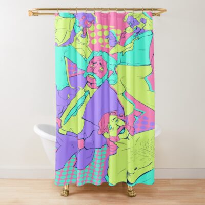 Disco Elysium Harry Du Bois Portrait Shower Curtain