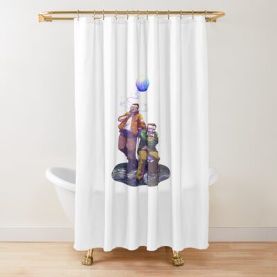 Disco Elysium Immersive Role Playing Gift Shower Curtain