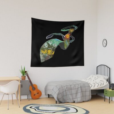 Disco Elysium Horrific Necktie Tapestry