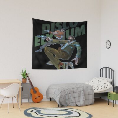 Disco Elysium Funny Gameplay Gift Tapestry