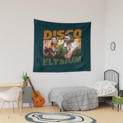 Disco Elysium Noir Detective Tapestry