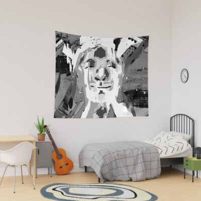 Disco Elysium Mega Rich Light Bending Guy Tapestry