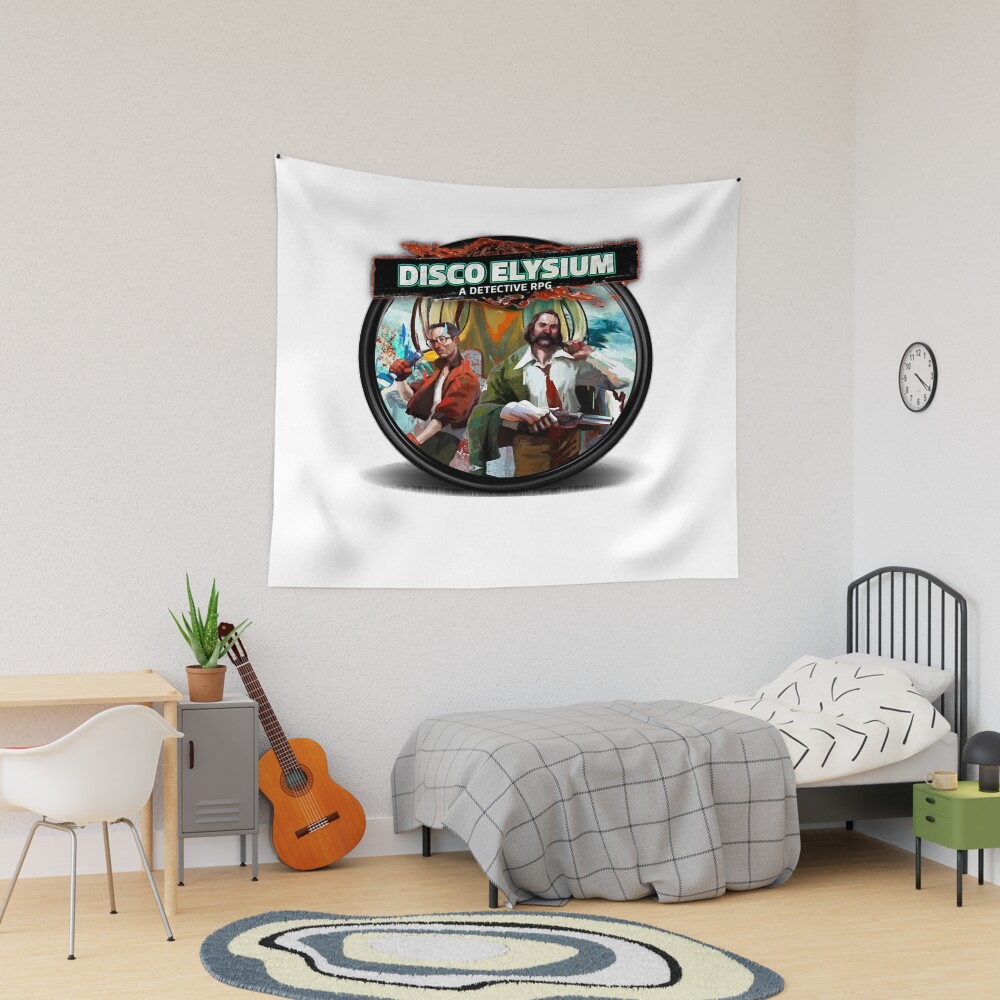 Disco Elysium Gift Idea Tapestry