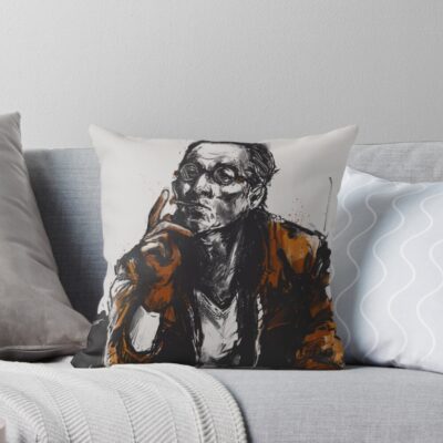 Disco Elysium Something Of A Ritual Throw Pillow