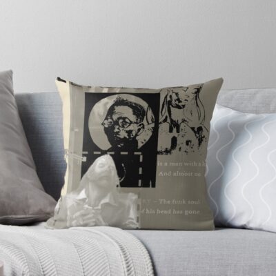 Disco Elysium Brutalism Throw Pillow