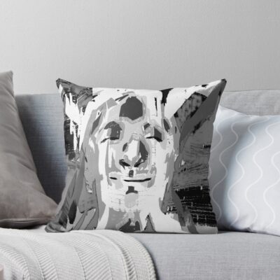 Disco Elysium Mega Rich Light Bending Guy Throw Pillow