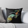 Disco Elysium Horrific Necktie Throw Pillow