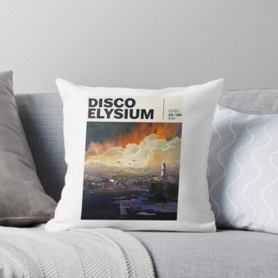 Disco Elysium Fan Favorite Gift Throw Pillow