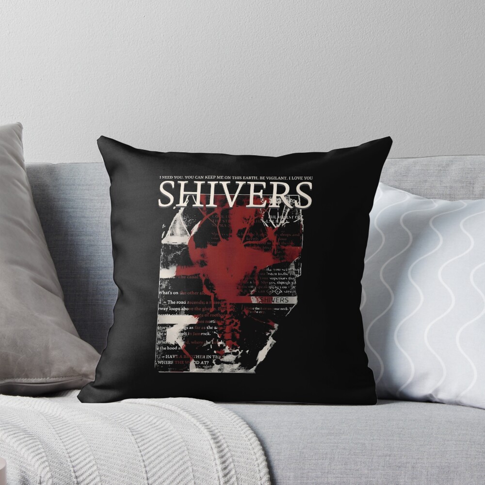 Disco Elysium Haunting Shivers Skill Throw Pillow