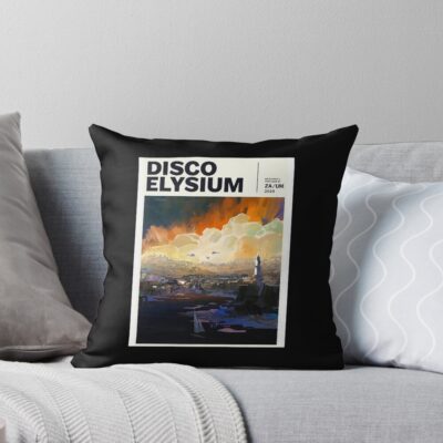 Disco Elysium Essential Logo Throw Pillow