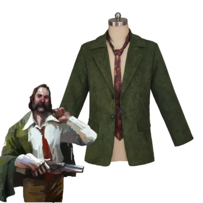 Game Disco Elysium Harrier Du Bois Disfraz Green Suit